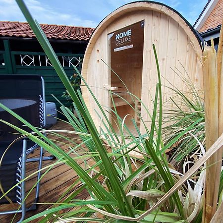 Ferien Im Wangerland Ferienwohnung Leuchtturm Minsen Schillig Hund Pool Sauna Norderaltendeich Bagian luar foto