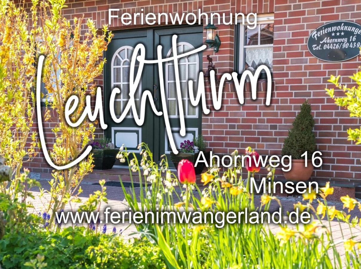 Ferien Im Wangerland Ferienwohnung Leuchtturm Minsen Schillig Hund Pool Sauna Norderaltendeich Bagian luar foto