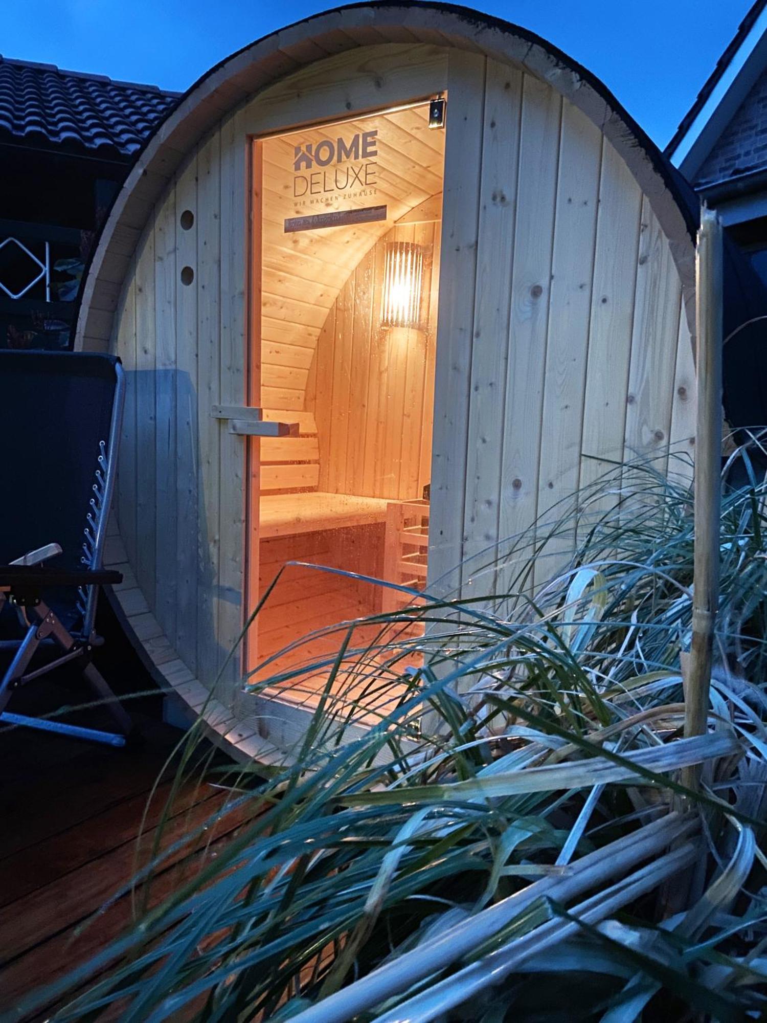 Ferien Im Wangerland Ferienwohnung Leuchtturm Minsen Schillig Hund Pool Sauna Norderaltendeich Bagian luar foto